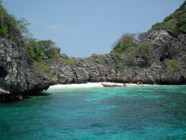 Koh Haa island in Thailand Koh Haa island in Thailand