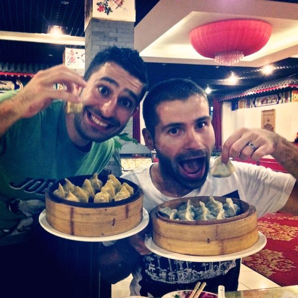 Dumplings à pékin Dumplings et raviolis cuita à la vapeur pour les nomadic boys