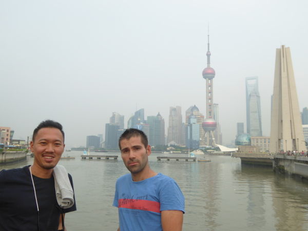 Brouillard de pollution à Shanghai Voile de pollution à Pékin, smog et brouillard