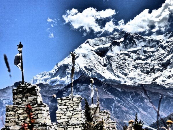 Temple des 100 lamas Temple des 100 lamas tour des annapurnas
