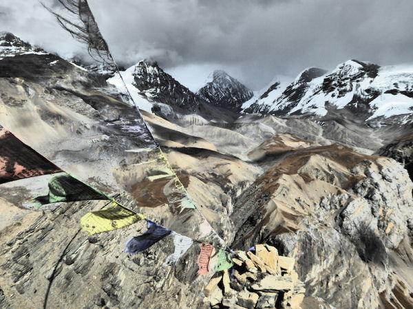 Camp de haute altitude Camp de haute altitude circuit des annapurnas