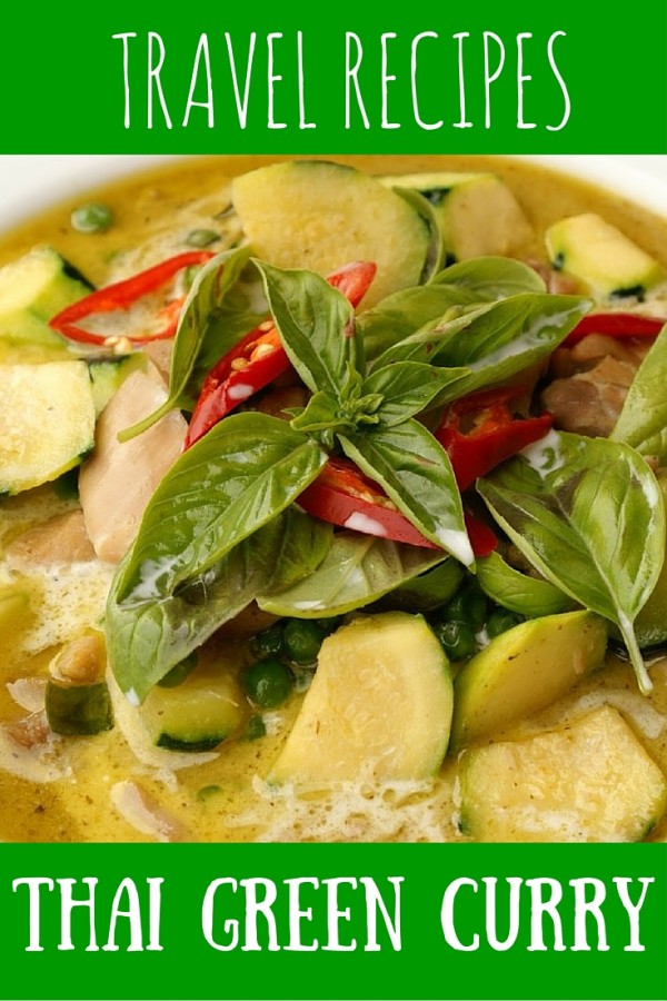 Yummy and simple recipe for Thai Green Curry by the Nomadic Boys Travel recipe for Thai green curry