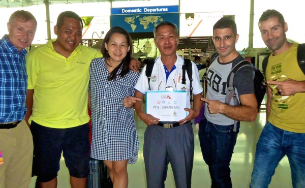Fam trip group photo Anton Rachelle Sawang Stef Seb Press trip photo Chiang Mai Amazing Thailand