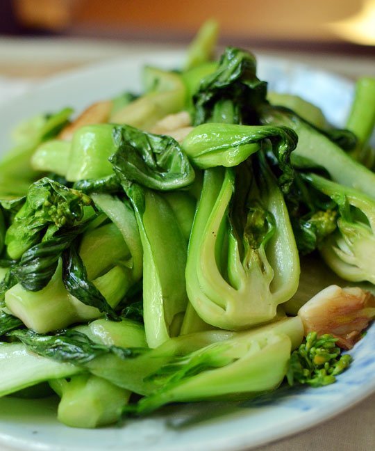 Chinese stir fried vegetables with garlic Nomadic Boys