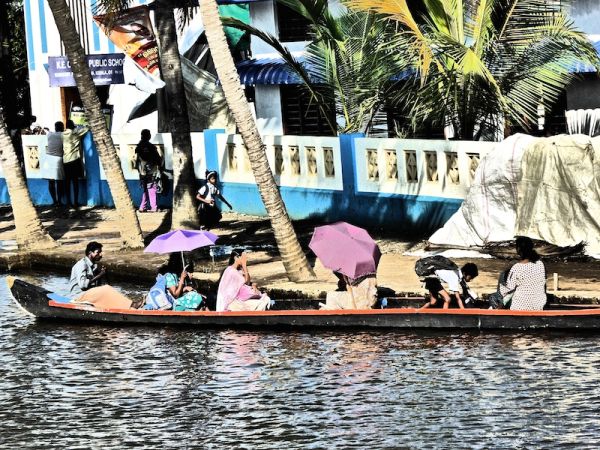 People of the Kerala backwater villages People of the Kerala backwater villages