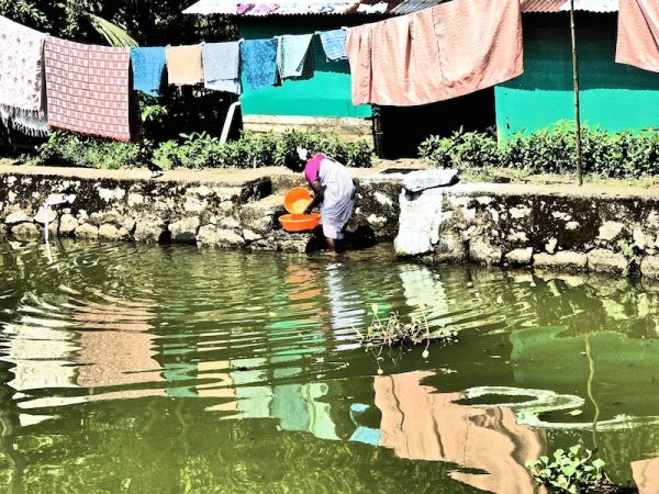 People of the Kerala backwater villages People of the Kerala backwater villages
