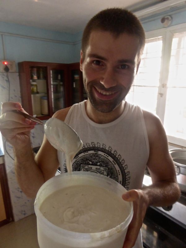 The batter for idli and dosa The batter for idli and dosa