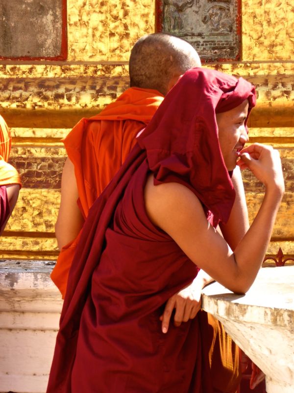 One of many young monks we saw in Mandalay One of many young monks we saw in Mandalay