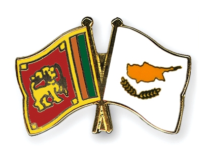 The Sri Lankan and Cypriot flag The Sri Lankan and Cypriot flag