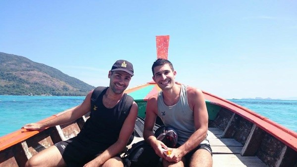 Taking the tail boat to Koh Adang from Lipe Taking the tail boat to Koh Adang from Lipe