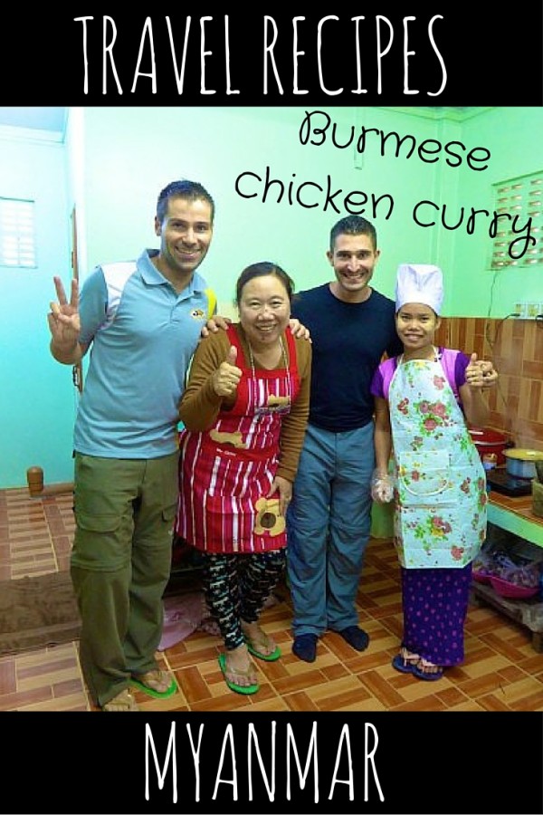Burmese chicken curry travel recipe from Myanmar Burmese chicken curry travel recipe from Myanmar