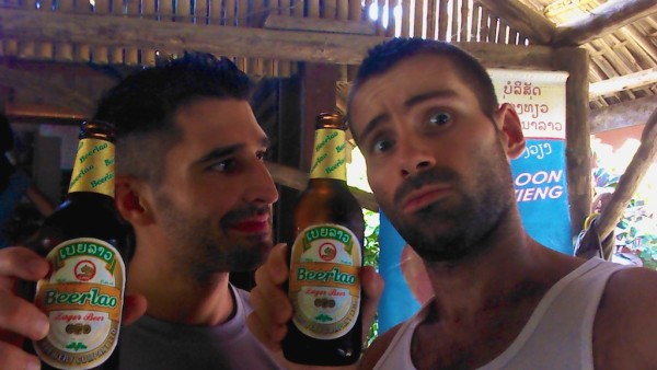Our Beerlao selfie Our Beerlao selfie