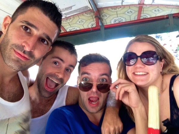 Our tuk tuk selfie Our tuk tuk selfie