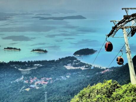 Sky Bridge view of Langkawi