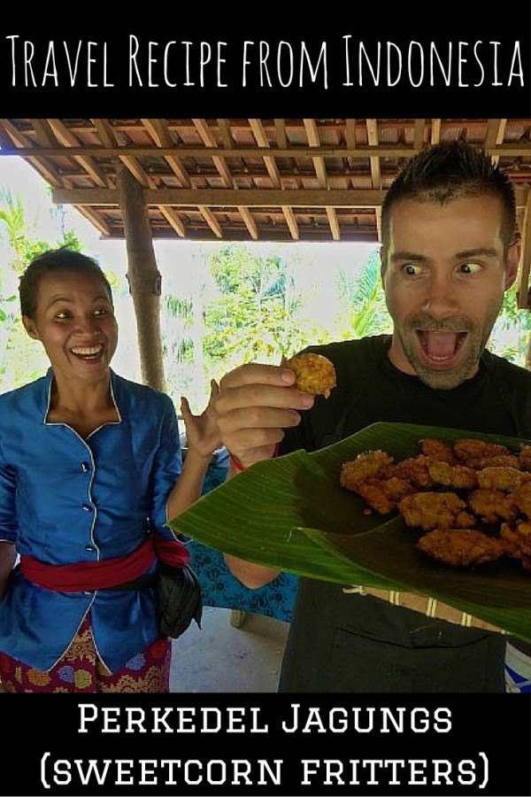 #Indonesia travel #recipe for #perkedelJagung corn fritters #Indonesia travel #recipe for #perkedelJagung corn fritters