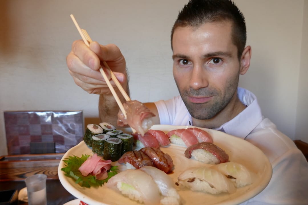 Sushi heaven Sebastien Sushi one of our favourite 10 traditional food of Japan