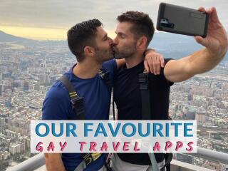 Check out our favourite gay travel apps that we like to use when travelling