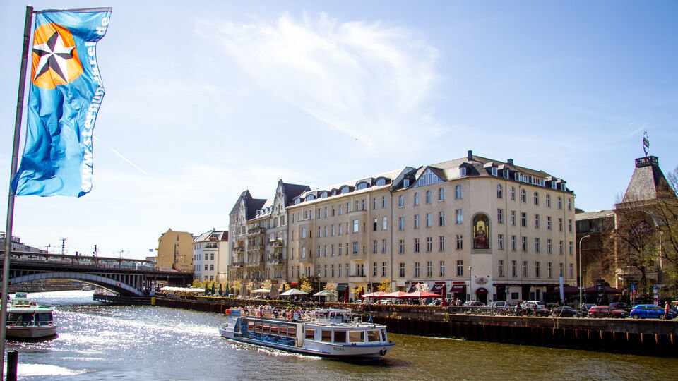 A boat tour along the River Spree is an interesting way to explore Berlin from a different angle