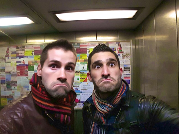 Don't miss the last express train selfie Airport Express train to get from Schoenefeld airport to Berlin city centre