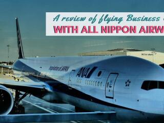 Find out what it's like flying business class with All Nippon Airways