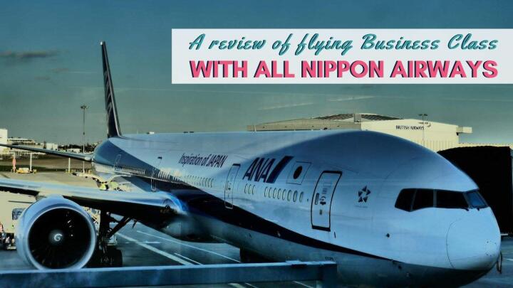Find out what it's like flying business class with All Nippon Airways