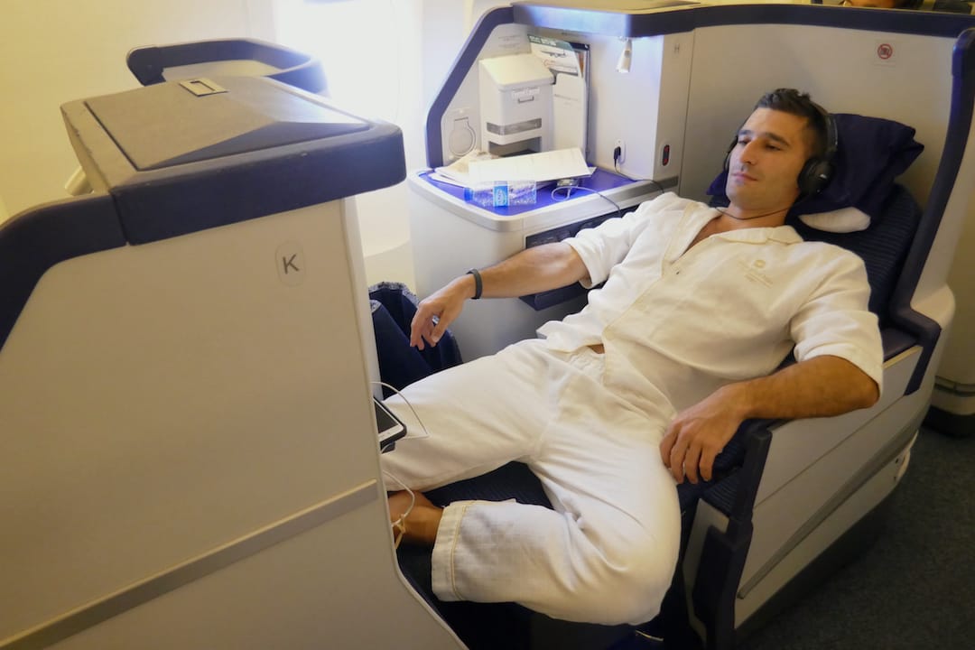 ANA Business class review highly rated seats and facilities