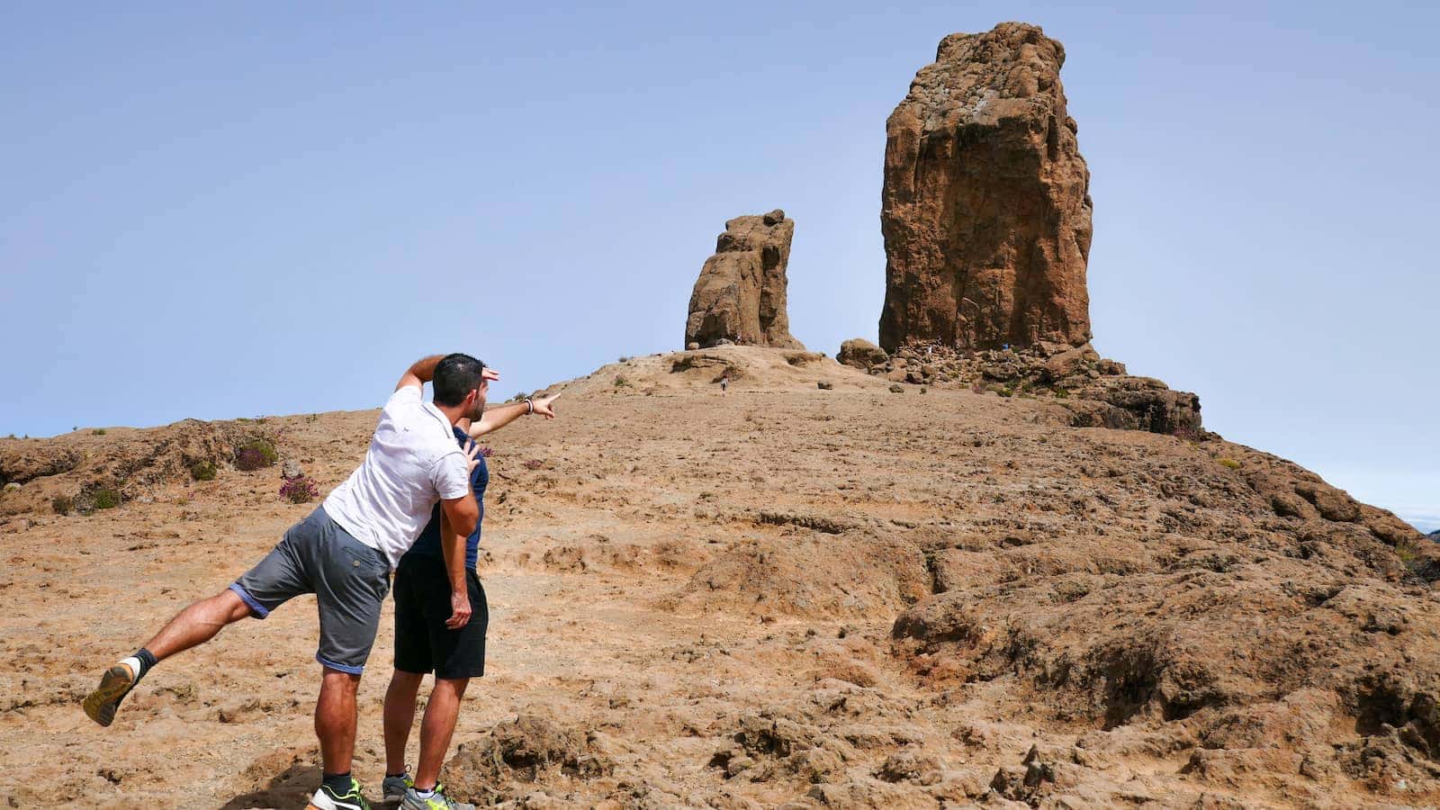 Roque Nublo one of Gran Canaria interesting landmarks