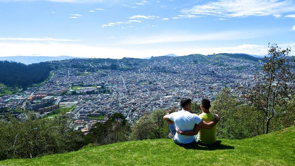 Quito view interview Mario gay life in Ecuador