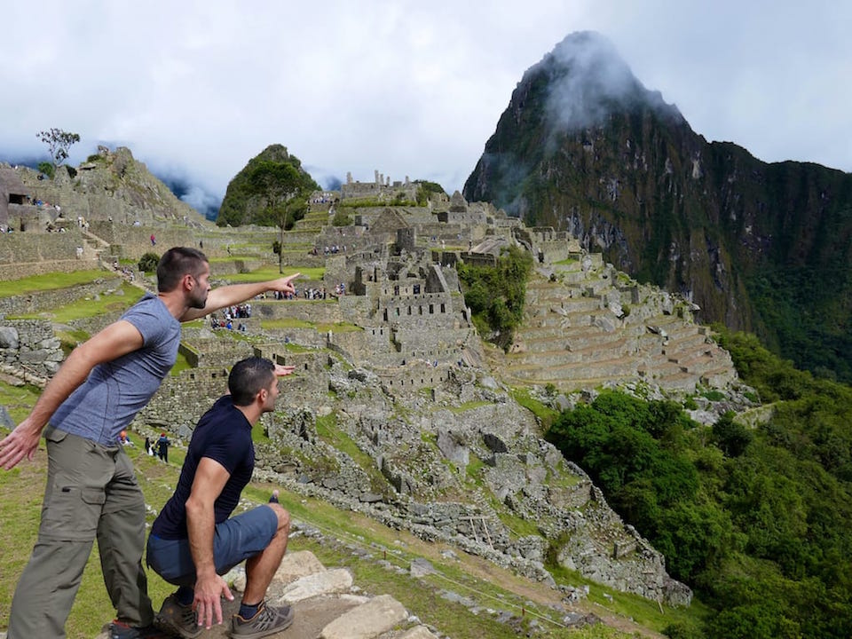 Inca Trail Machu Picchu view itinerary to Peru