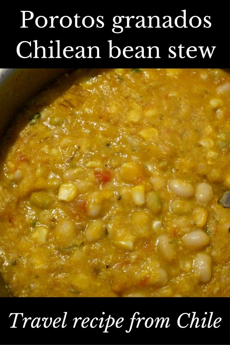 Recipe for Chilean porotos granados: bean stew Recipe for Chilean porotos granados