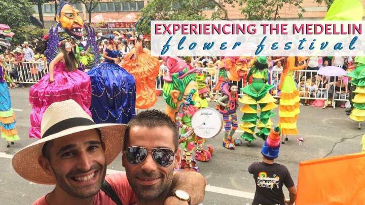 Read all about how to experience the Medellin Flower Festival as a gay couple
