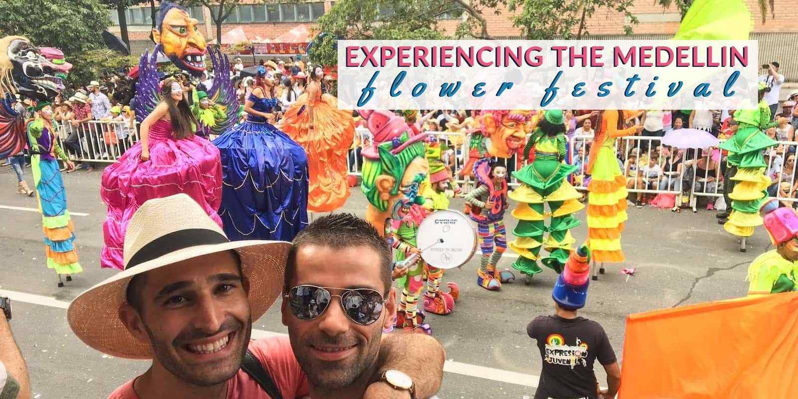 Read all about how to experience the Medellin Flower Festival as a gay couple