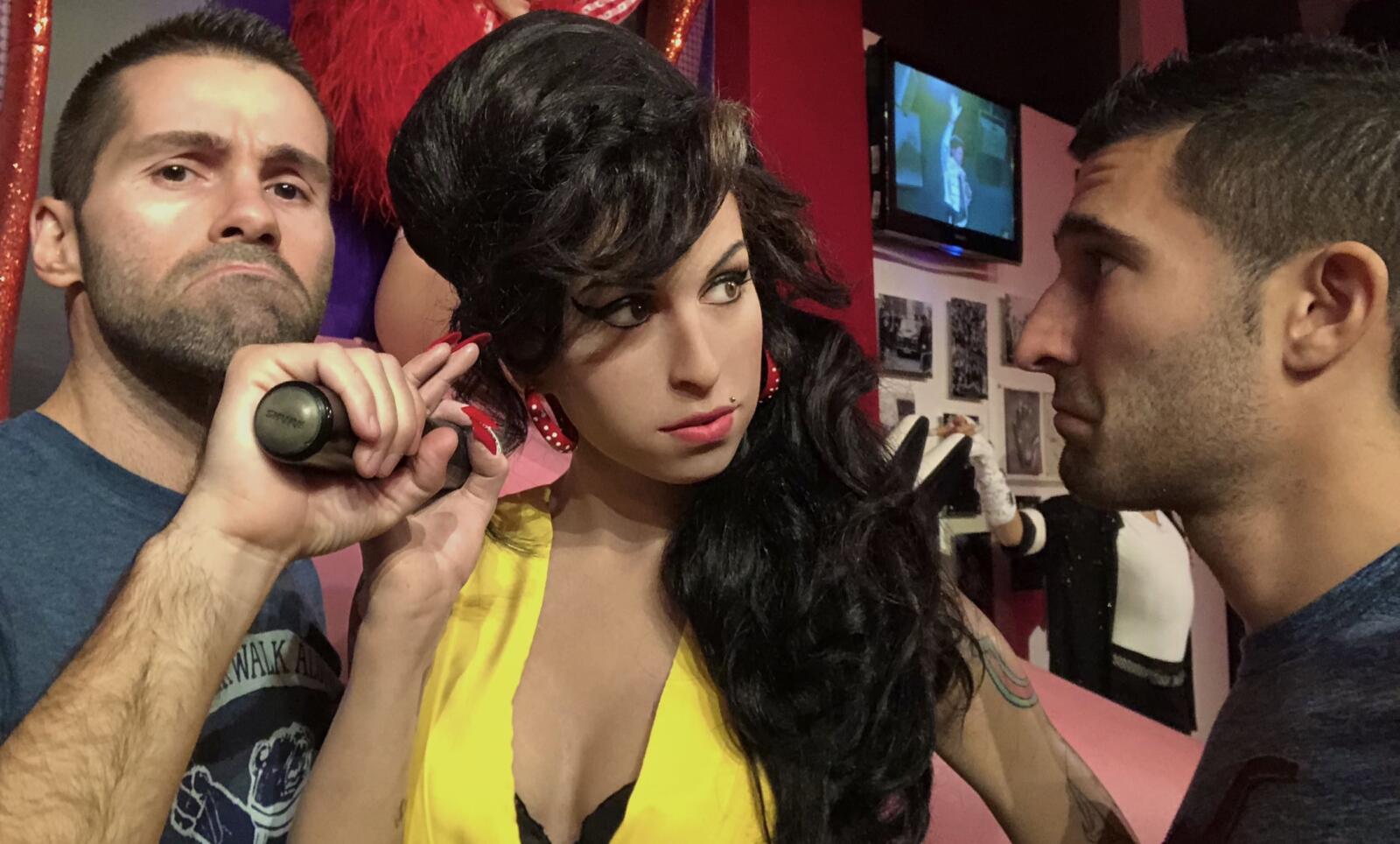 Amy Winehouse bøsseikon på Madame Tussauds