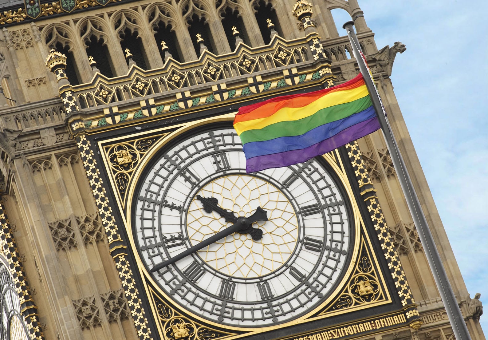 sightseeing highlights of London Pride at Parliament