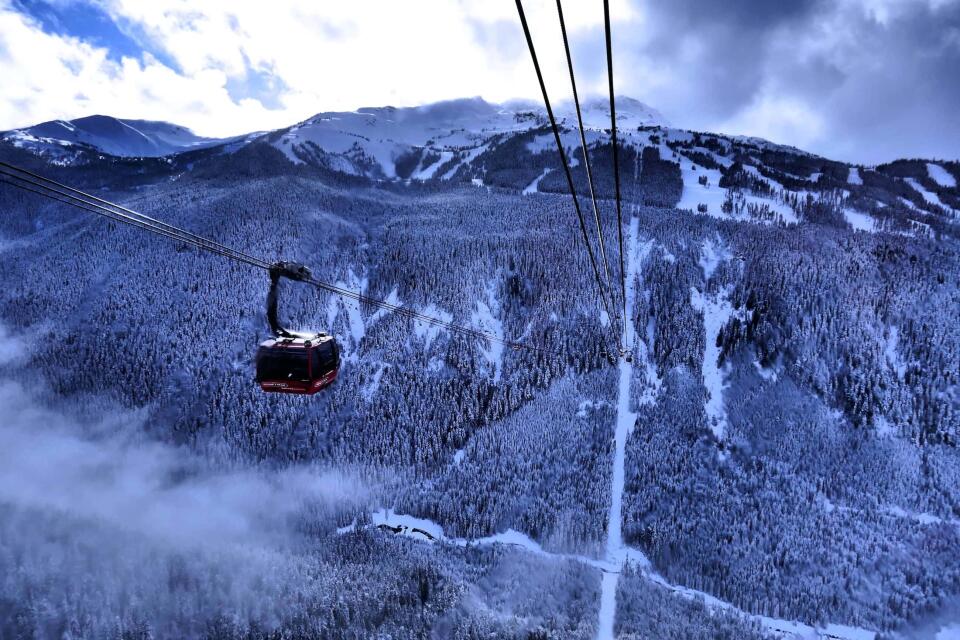 Whistler Pride Peak 2 Peak Gondola ride