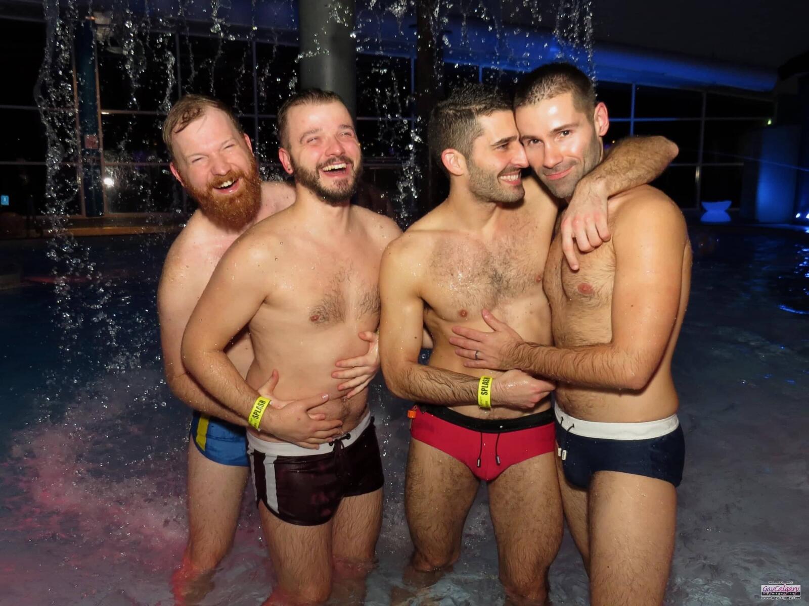 Whistler Pride pool party