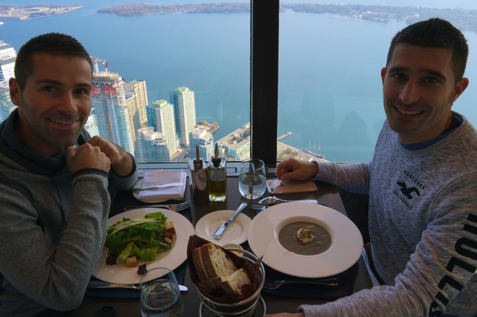 CN Tower restaurant romantic things to do in toronto