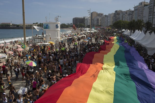 Rio has one of the best gay prides in Latin America.