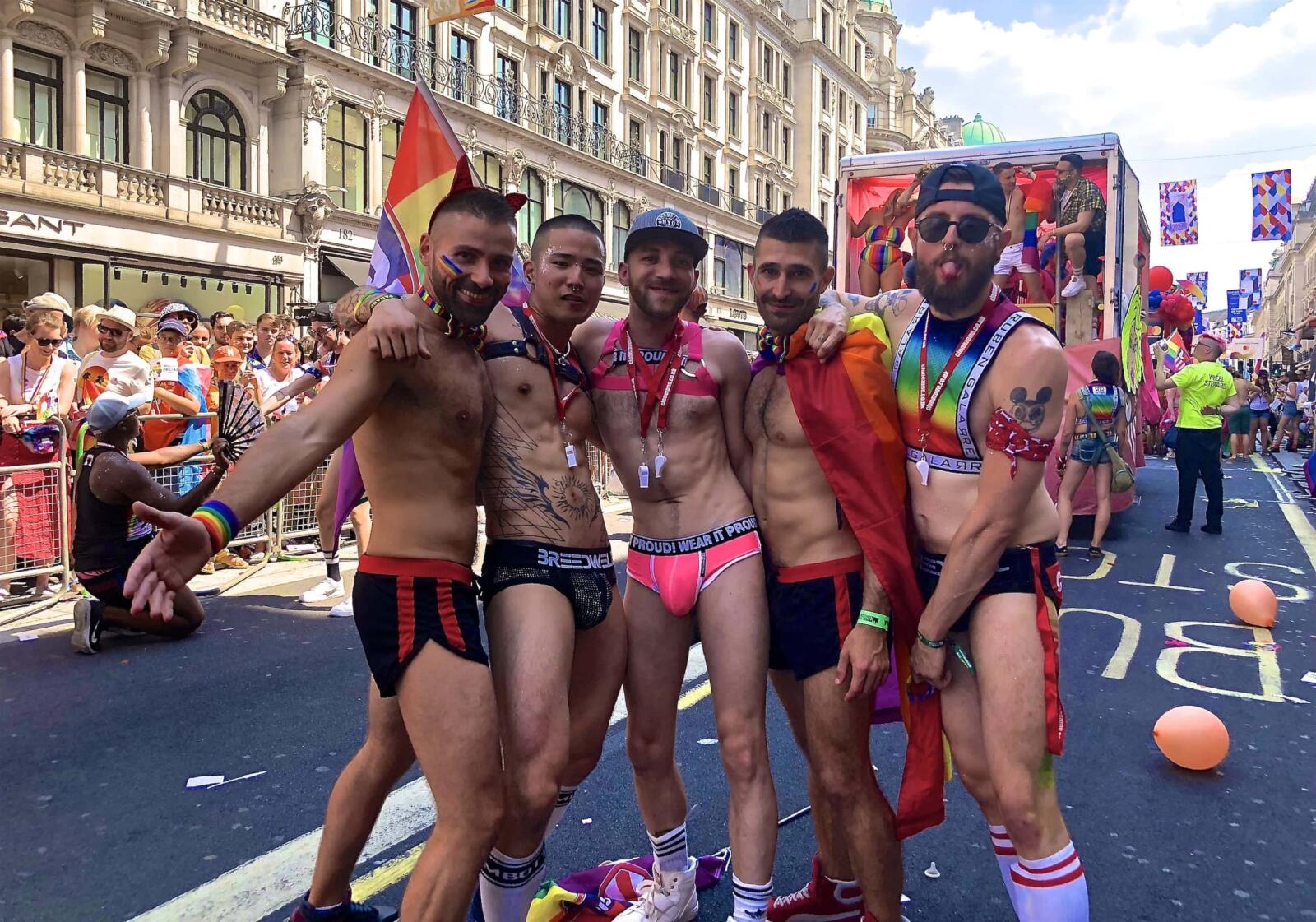 gay pride London sexy boys