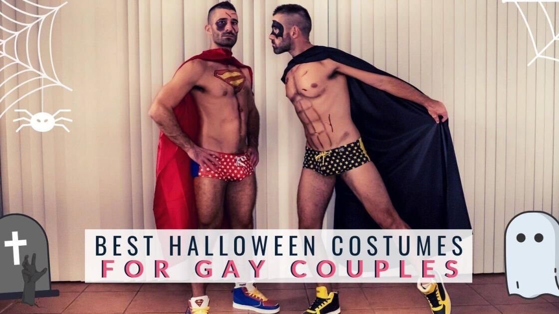 12 GREAT HALLOWEEN COSTUME IDEAS FOR LGBT COUPLES #pinkinourlives