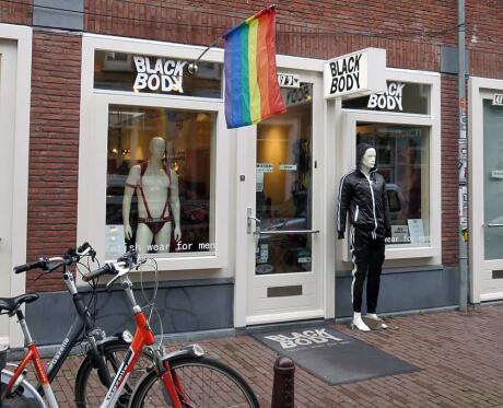 Black Body gay shop in Amsterdam