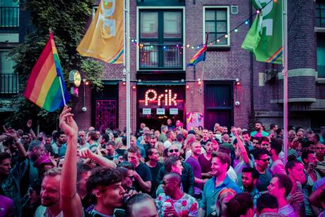 The Prik Pride party in Amsterdam