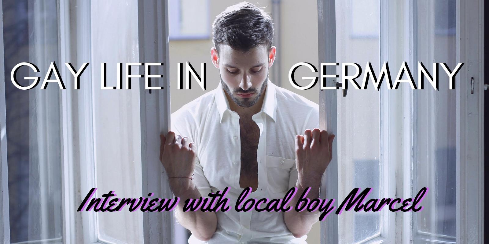 Interview with Marcel from Berlin about gay life in Germany. Photo credit: Jean Babtiste Huong