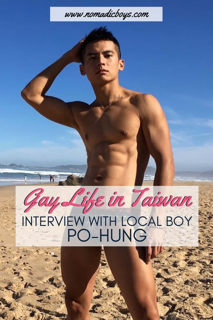 Read about gay life in Taiwan with our interview with local boy Po-Hung