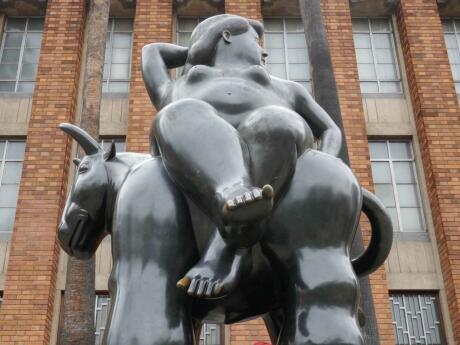 Plaza Botero and the crazy statues on display are a must-see during your trip to Medellin.