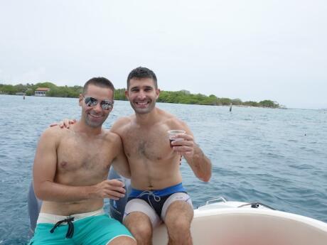 Gay travellers to Cartagena will definitely want to take a boat trip to explore the beautiful Rosario Islands