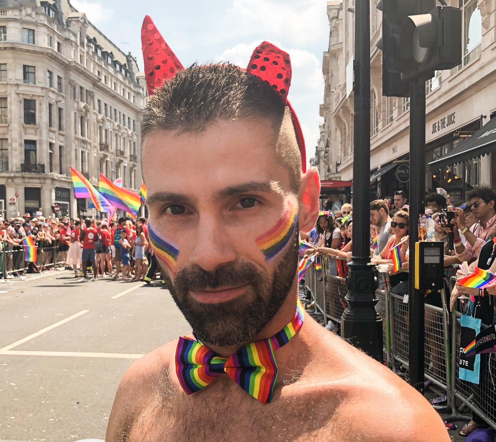 Cheeky devil outfit for Pride