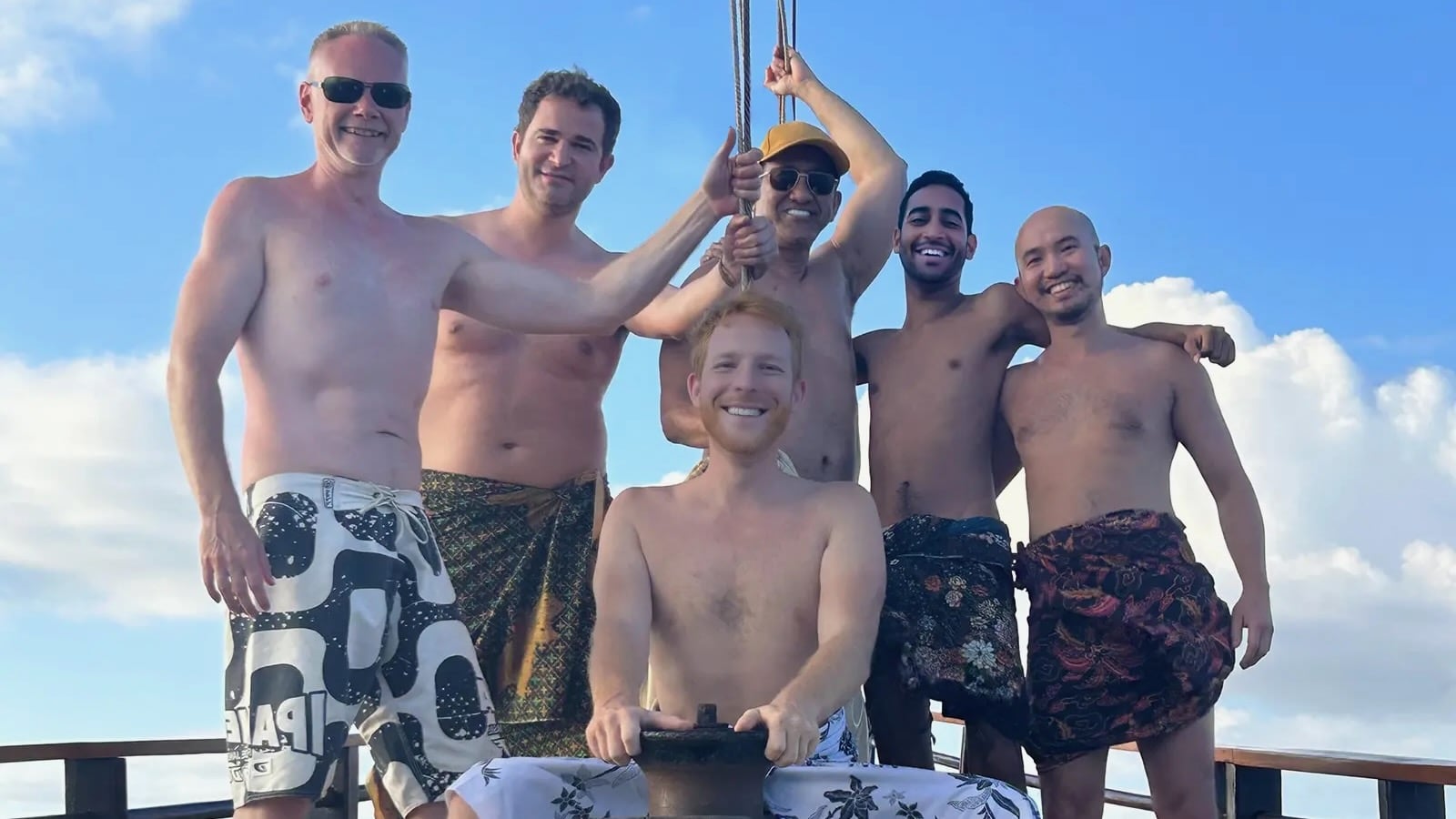 Everything To Sea Naked Cruise group in Indonesia.