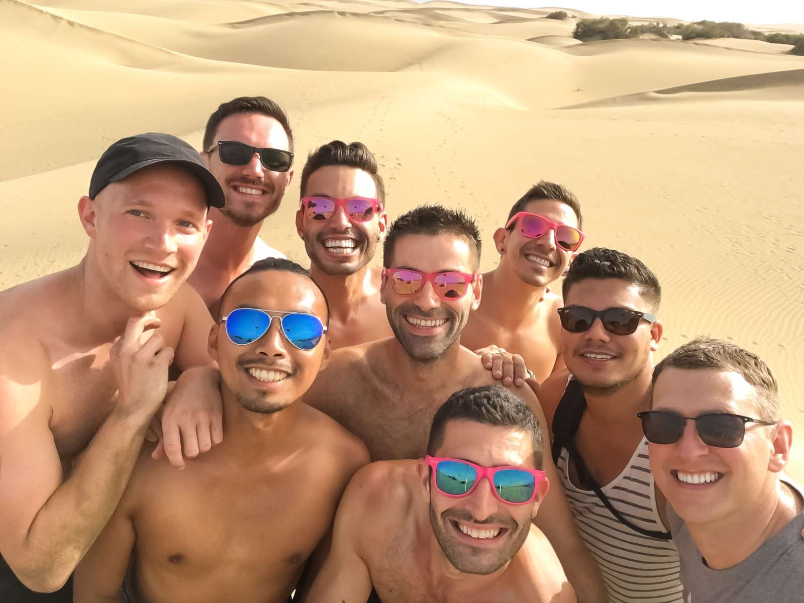 Maspalomas in the Canary Islands has two different prides, one in summer and one in winter