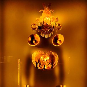 Bogota's gold museum is a beautiful and interesting attraction